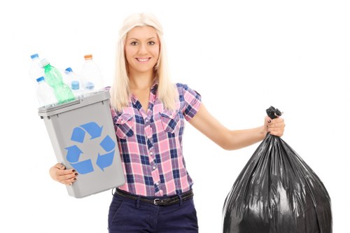 Recycling and disposal process for garage clearance